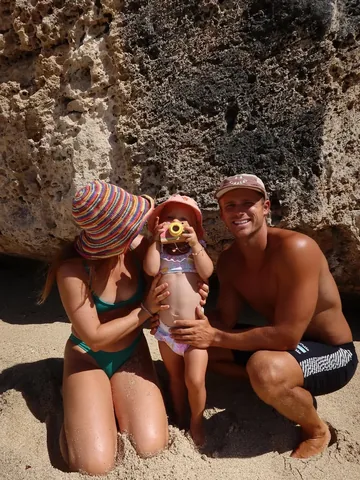 britwkent Instagram post about Daughter's birthday