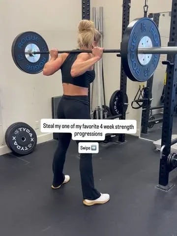 brookeence Instagram post about Strength programming