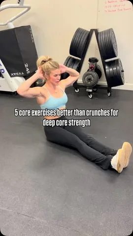 brookeence Instagram post about Core training