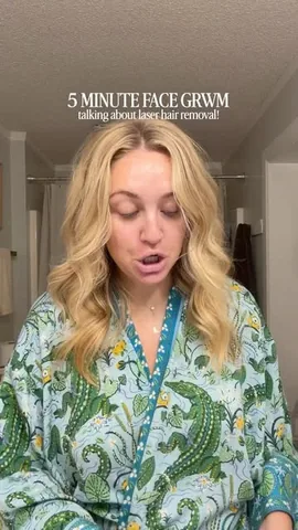 brooketarynartistry Instagram post about Laser hair removal promotion