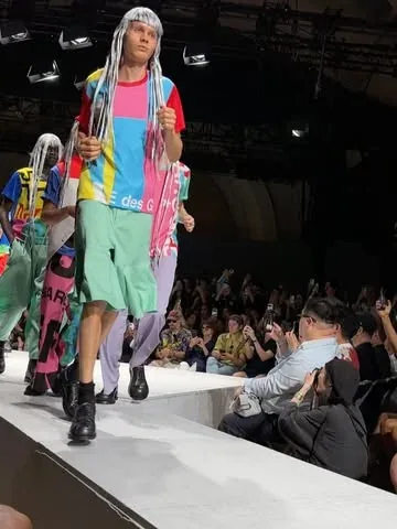 brucepask Instagram post about Menswear fashion week