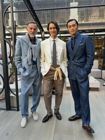 brucepask Instagram post about Fashion week