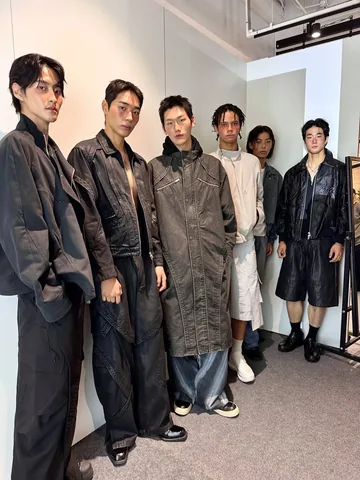 brucepask Instagram post about Korean fashion