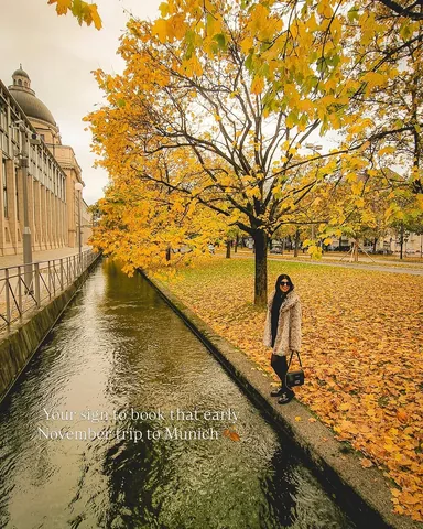 bruisedpassports Instagram post about Munich autumn travel