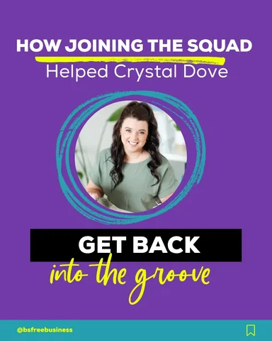 bsfreebusiness Instagram post about Client transformation after life change