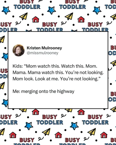 busytoddler Instagram post about Parenting challenges