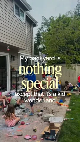 busytoddler Instagram post about Child friendly backyard design