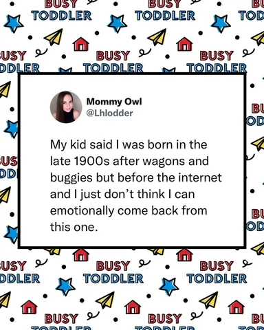 busytoddler Instagram post about Parenting humor