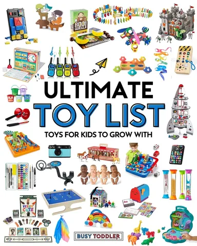 busytoddler Instagram post about Toy and gift guides