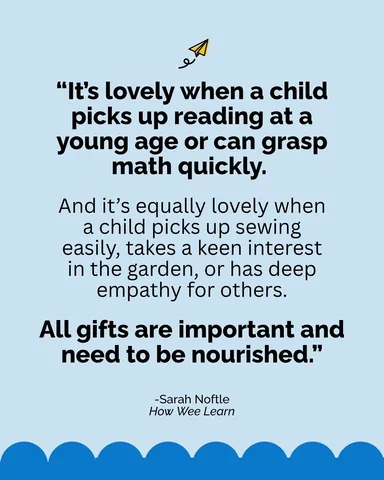 busytoddler Instagram post about Child strengths and interests