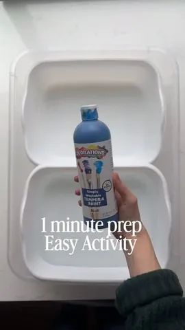 busytoddler Instagram post about Water transfer activity