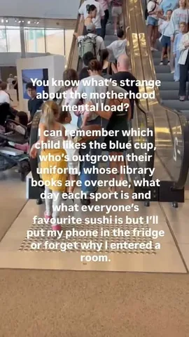 bybrittanynoonan Instagram post about Motherhood mental load