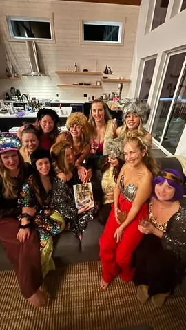 caitfraser Instagram post about 40th birthday celebration