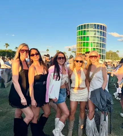 caitfraser Instagram post about Coachella weekend