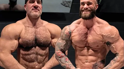 calumvonmoger Instagram post about Bodybuilding training vlog