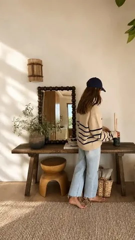camillestyles Instagram post about Entryway styling