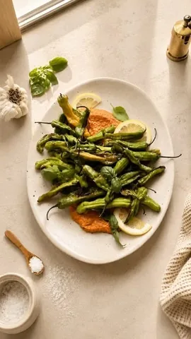 camillestyles Instagram post about Shishito pepper recipe