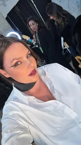 candicehuffine Instagram post about Fashion show