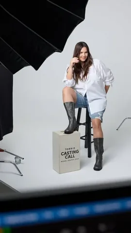 candicehuffine Instagram post about Torrid Casting Call