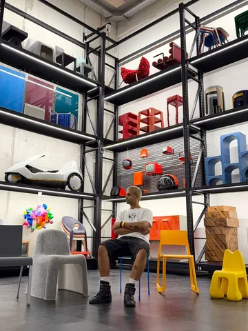 canoopsy Instagram post about Product design exhibition
