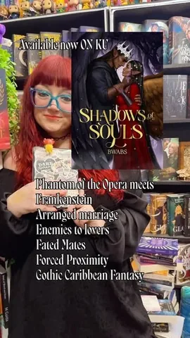 canxdancexreads Instagram post about Shadows of Souls book promotion