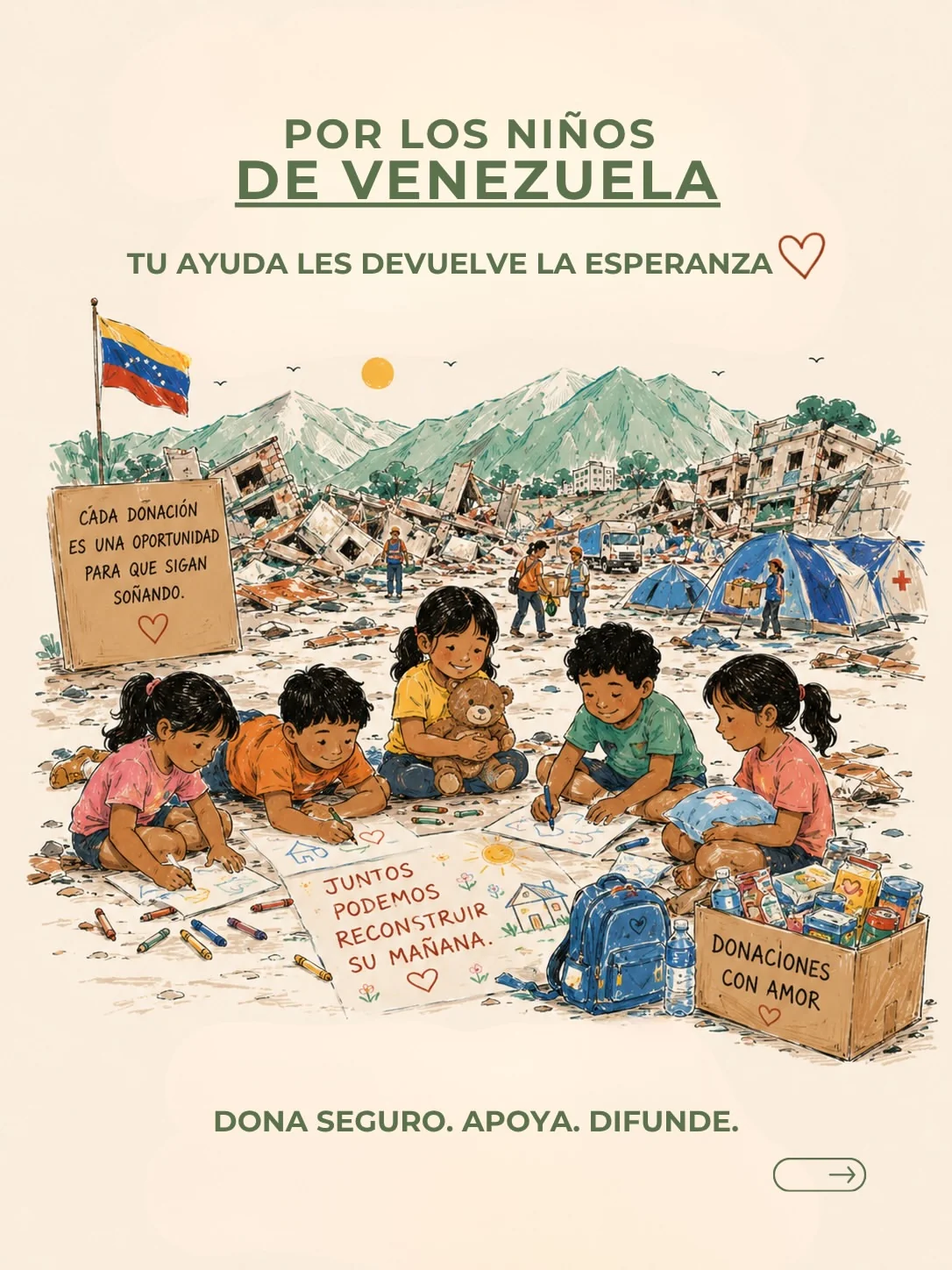 carlanunez_ Instagram post about Donation campaign