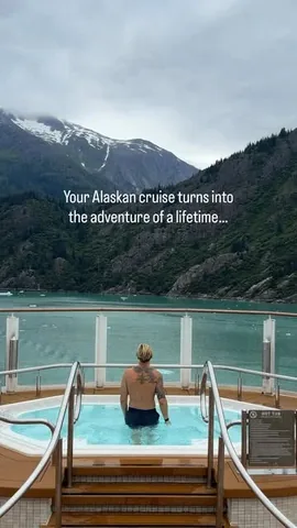 carlcunard Instagram post about Alaska cruise adventure