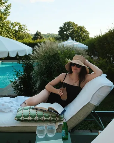 carly Instagram post about Rest and relaxation