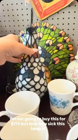 carlywad Instagram post about Antique shopping