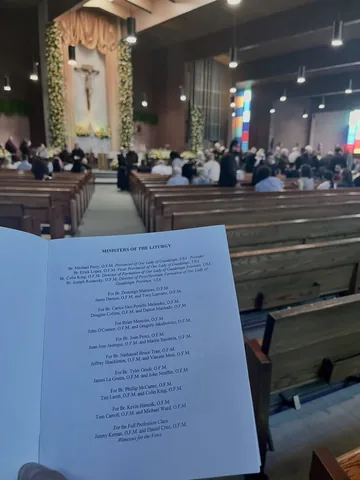 caseyofm Instagram post about Franciscan vocation