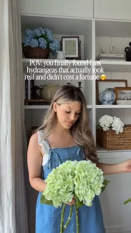 cassolive Instagram post about Faux flower home decor