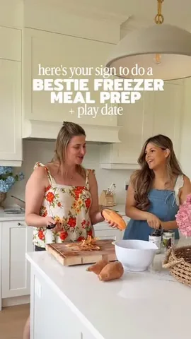 cassolive Instagram post about Freezer meal preparation