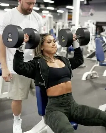 casssmartin Instagram post about Shoulder workout