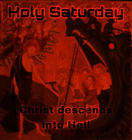 catholic.motivation Instagram post about Holy Saturday