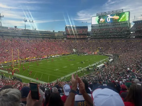 catholicthinker Instagram post about Notre Dame athletics