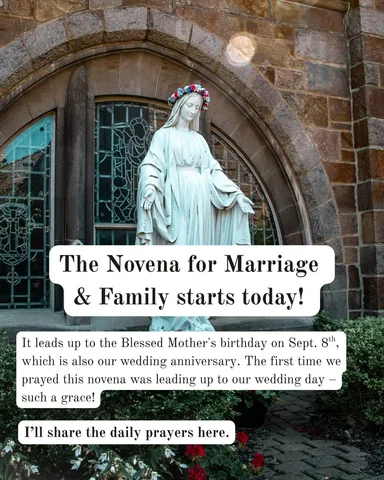 catholicwifecatholiclife Instagram post about Prayer for intentions