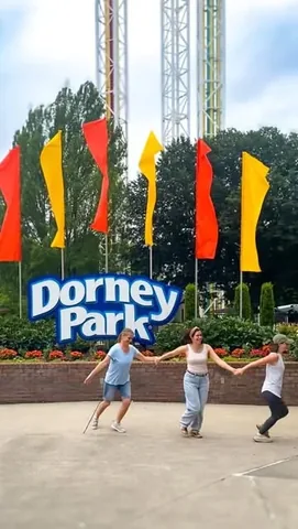 cathy__rose Instagram post about Family amusement park visit