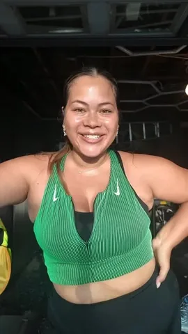 catieli Instagram post about Postpartum running