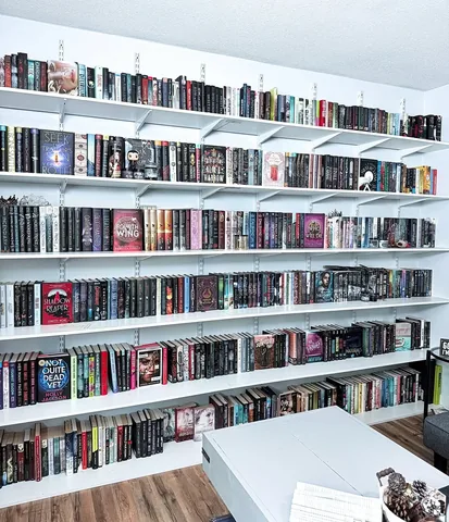cbookaddiction Instagram post about Current reading list