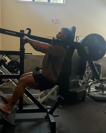 cbum Instagram post about Strength training