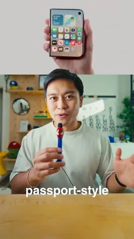 _cedlom Instagram post about IPhone Duo foldable phone