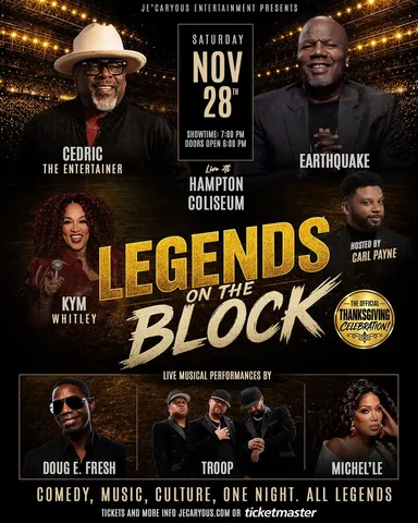 cedtheentertainer Instagram post about Legends on the Block