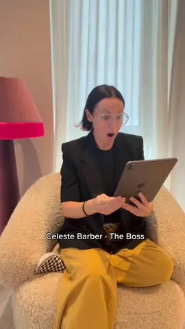 celestebarber Instagram post about Comedy about confidentiality agreements