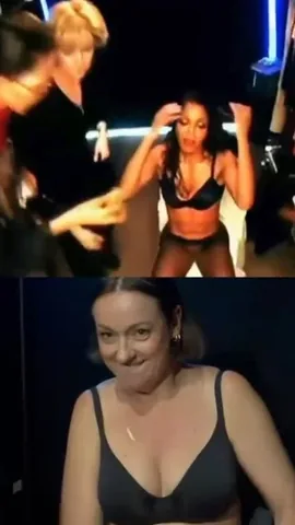 celestebarber Instagram post about Backstage performance content