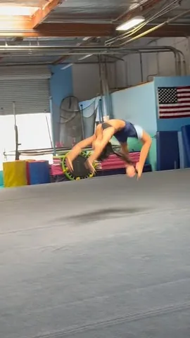 chachashen1 Instagram post about Gymnastics progress