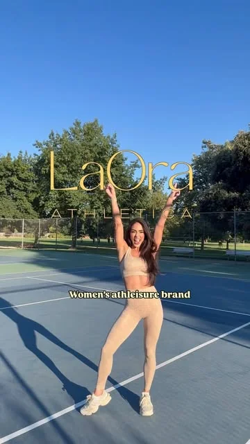 __chady__ Instagram post about LaOra Athletica brand launch