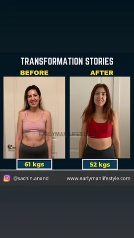 chandnisinhaa Instagram post about Fitness transformation