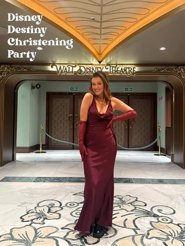 chantellechamps Instagram post about Disney cruise christening