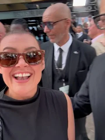 chantellechamps Instagram post about Film premiere experience