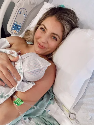 chantellepaige Instagram post about Child birthday